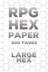 在飛比找博客來優惠-RPG Hex Paper Gaming Notebook: