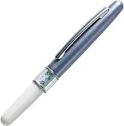 Zebra Minna Mini Ballpoint Pen with Japanese Print, 0.7 mm, Blue Cap, Black Ink (BA26-BL)