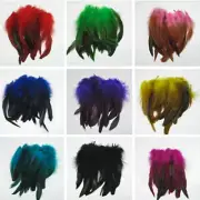 50Pcs Lot Natural Color Rooster Feathers 6-8 Inch Pheasant Chicken Feather Craio