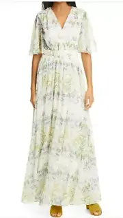 Ted Baker- BILIA- Papyrus Maxi Dress- Cream- Ted Baker Size 2= US4/6 -NWT - $439