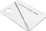 DRESSOOS Nail Polish Palette Tool Acrylic Nail Art Spatula Smooth Texture Manicure Palette Easy to Clean Carry
