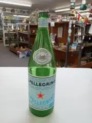 S. Pellegrino Sparkling Natural Mineral Water Bottle Italy (Empty)