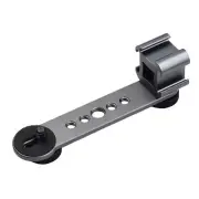 Triple Cold Shoe Mount Bracket Extension Bar for Gimbal Stabilizer Tripod Z6T5