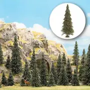 OO/HO gauge 10 Assorted Pines With Roots Busch 6475