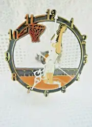 Basketball Player (6") Dial Desk Clock (Battery Operated)(Acrylic Stand)