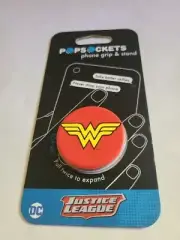 PopSockets Single Phone Grip PopSocket Universal Phone Holder ICON WONDER WOMAN