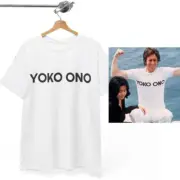 John Lennon T-Shirt - Yoko Ono Tee worn by John Lennon, Unisex Tee