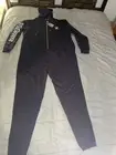 NWT Fenty X Savage Rihanna Hooded One Piece Jumpsuit Sweats Grey Size 1X Zip