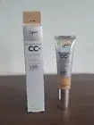 IT Cosmetics CC+ Color Correcting Cream Full Coverage 1.08oz TAN RICH SPF 50