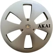 7'' AKAI Silver Light Metal Aluminum Reel to Reel Take Up Reel for Akai GX-77