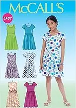 McCall's Patterns MC7079 Girls Plus Dresses,Sizes 7-8-10-12-14, Cotton, GRL