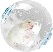 Hamster Running Ball - Breathable Exercise Hamster Running Wheel | Portable Multifunctional Wheel Cage Activities Fun Playtime for Family Friends Kids Teen