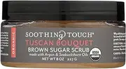Soothing Touch Herbal Brown Sugar Scrub, Tuscan Bouquet 8 oz