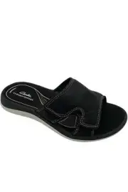 Clarks Cloudsteppers Anatomic Sport Sandals Glide Bay Black