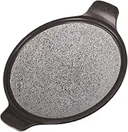 MYCENSE Korean Stone Pot Bibimbap Pot, Ramen Bowl Kitchen Utensil Serving Bowl Frying Pot, Cookware for Soups Bibimbap Donabe Stews, 35cmx9.6cm