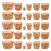 Bottle Stoppers Cork Assorted Sizes Wooden Wine Corks for Crafting