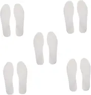 Healeved 5 Pack Breathable Sports Insoles Sponge Elastic Odor Control for Summer Activities