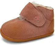 [See Kai Run] Kids Baby Boy's Avery (Infant/Toddler), Brown Shearling, 3 Infant