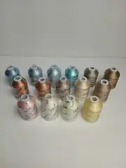 Simthread 1100 Yards Spool Trilobal Polyester Embroidery Machine Thread