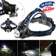 2000LM LED Headlamp Head Torch Rechargeable Headlight CREE XML Q5 Light Lamp