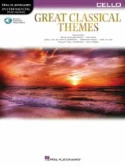 Great Classical Themes Cello Instrumental Play-Along Book and Audio 000292738