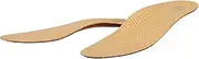 Orthotic Leather Insoles For Flat Feet and Plantar Fasciitis With Arch Support, Men and Women, Kaps Relax (46 EUR / M12 AUS/Men)