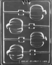 FALL PUMPKIN LOLLY POP CHOCOLATE MOLD thanksgiving halloween candy moldspumpkins