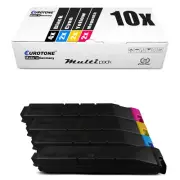 10x Eurotone Eco Cartridge for Kyocera Taskalfa 3050-ci 3550-cig 3551-ci
