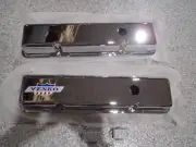 60-86 Chevrolet YENKO Short SBC Aluminum Valve Covers (2)--NEW!