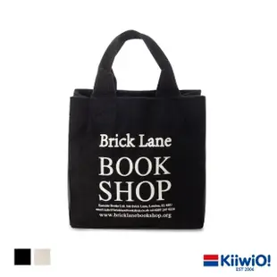 【Kiiwi O！官方直營】手提帆布隨行袋 BOOKSHOP 多色選(手提包/托特包/帆布包)