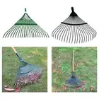 Garden Rake Head 22 Tine Accs for Landscape Cultivator Yard Leveling Mulch