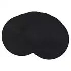 Round Braided Placemats Set of 6 Table Mats for Dining Tables Woven2197