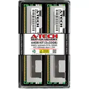 64GB 2x 32GB PC3L-12800L LRDIMM Supermicro 6017R-NTF 6027AX-72RF-HFT3 Memory RAM