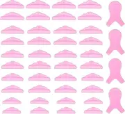 44 Piece Lash Lift Rods,Silicone Eyelash Perming Curler Makeup Tools,5 Sizes S/M/M1/M2/L,Reusable Lash Lifting Pads (Pink)