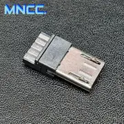 Micro USB Male 5 Pad Micro Connector Jack Tail USB Plug Socket Terminals