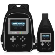 School Backpack for Boys - Gamer Boys Backpack for Kids Children Teens Elemen...