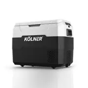 Kolner 40L Portable Fridge Cooler/Freezer (Black)