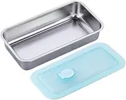 Stainless Steel Lunch Box for Kids,Stainless Steel Reusable Snack Containers with Lids - Leak-Proof Lunch Boxes for Sports Picnic Boys Girls Youth Teens Family