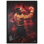 Mike Tyson Ferocious Sportsprint Framed