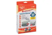 Space Vac Vacuum Storage Bag Seal Compressing Organizer Clothes - 2 Cube Pack