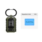 Portable Mosquito Repellent (Required External Power Source) Green Light Repel+Mat*10