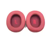 1Pair Replacement Foam Ear Pads Cushion Cover for JBL E55BT Quincy E55BT Headphone Earmuff Headset Sleeve - Red