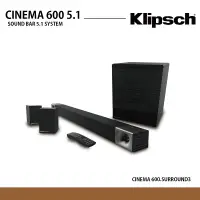 在飛比找誠品線上優惠-Klipsch Cinema 600 Soundbar + 