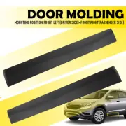 Front Pair Passenger Side Door Lower Molding Trim 2012-2016 For Honda CR-V