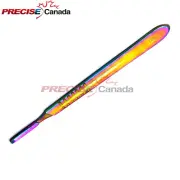 Scalpel Handle #4 Surgical Dental Veterinary Instrument Multi Rainbow Color