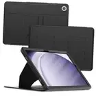 5-Adjustable Stand PU Leather Case for Samsung Galaxy Tab A9 Plus 11 Black