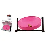 Jumbie Jam Steel Drum Kit – Table Top Stand - Pink Pan (G)