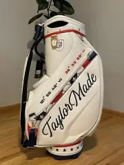 TaylorMade 2023 US Open Staff Bag Pebble Beach. Limited Edition Red White & Blue