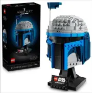 LEGO Star Wars Jango Fett Helmet 75408 Building Toy Set DIY Model Display New