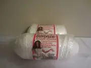 Lot of 2 rolls of White 4mm Bonnie Braid Braided Macrame Craft Cord 200yds